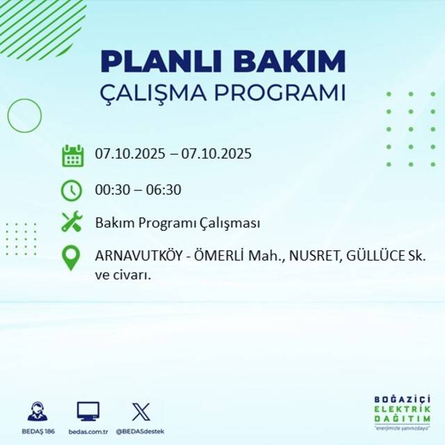 Bugün İstanbul karanlığa bürünecek! BEDAŞ açıkladı: 23 ilçede elektrikler kesilecek 26